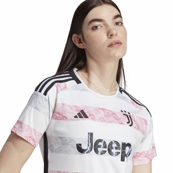 NWT Adidas Juventus 2023/2024 Away Soccer Jersey Women's Shirt IB0502 Size L - Picture 4 of 9